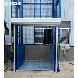 फैक्टरी उत्पादन 2000 किलोग्राम ऊर्ध्वाधर माल लिफ्ट हाइड्रोलिक कार्गो ढुलाई लिफ्ट बड़ी अंतरिक्ष हाइड्रोलिक सिलेंडर लिफ्ट - Product Image 5