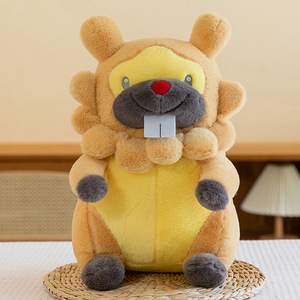 Peluches de dessins animés de haute qualité, grande poupée castor à dents, coussin de sommeil, cadeaux de Noël pour enfants, poupées de dessins animés - Product Image 1