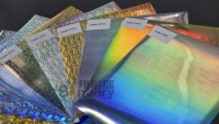 Hologramm-Vinylfolie 0,5*50m Regenbogen Wärmeübertragung Glänzend Matt DIY Selbstklebende Aufkleber für Schneideplotter Druckmaterial