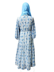I bambini di vendita calda musulmana vestono i vestiti nuovi arrivano per il materiale chiffon estivo sul 2023 - Product Image 3