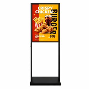 Support de bannière publicitaire robuste sur pied, double face, pour événements, magasins, restaurants, expositions, entreprises - Product Image 1