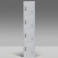 Haute qualité chambre maison casier suspendus vêtements armoire de rangement Depot garde-robe en métal