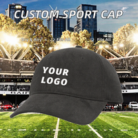 Casquettes de baseball sportives en coton biologique Oxford à 5 panneaux, personnalisables en gros, avec logo imprimé, design unique, respirantes et imperméables