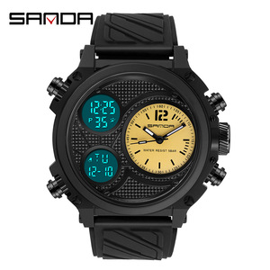 Reloj Digital Multifuncional SKMEI para Hombre, Luminoso EL, 12/24H, Resistente al Agua, Deportivo, con Tres Zonas Horarias - Product Image 4