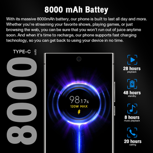 Vente chaude 5G Smartphone S25 Ultra Téléphone 7.3 pouces Téléphones Android débloqués 16G + 1TB Téléphone portable Téléphones mobiles 4G 5G - Product Image 3