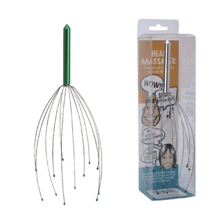 12-Klauen-Spider-Kopf-Massagegerät Octopus Hair Scalp Scratcher Manuelles Metall massage gerät - Product Image 4