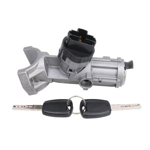 Interruptor de Encendido con Cerradura Cilíndrica y 2 Llaves, Gris Claro, Zincado, Uso General - Product Image 2