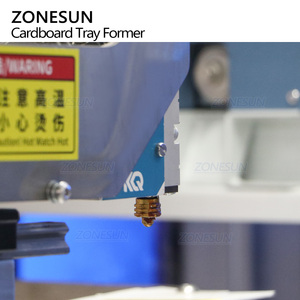 ZONESUN ZS-CSPM4T Máquina Vertical Automática para Armar Cajas de Cartón, Equipo para Armar Bandejas de Bebidas y Alimentos, Máquina Plegadora y Formadora - Product Image 5