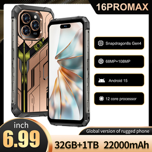 สมาร์ทโฟนรุ่นใหม่ปี 2026 ดีแคคอร์ 108MP 5G Android 15 HD 90Hz แบตเตอรี่ 22000mAh IP68 กันน้ำ ทนทาน โทรศัพท์อุตสาหกรรม รองรับภาษาสเปนและภาษาอังกฤษ - Product Image 3