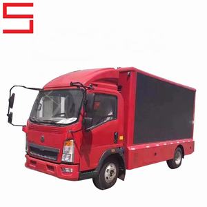 PAS CHER SINOTRUK HOWO 4X2 VAN LIGHT <span class=keywords><strong>STAGE</strong></span> TRUCK AD TRUCK - Product Image 4