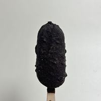 Crème glacée Oreo saveur vanille, dessert viral, prix usine, crème glacée au chocolat avec morceaux de biscuits, bâtonnets de glace en gros