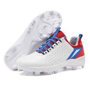 Chaussures de baseball pour hommes, chaussures d'entraînement de softball, baskets à crampons antidérapantes, respirantes, à lacets, pour le jeu sur le terrain - Product Image 2