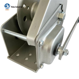 Treuil manuel à frein automatique, frein à friction manuel auto-freinant, conforme aux normes ASME B30.7 et OSHA, à double commande <span class=keywords><strong>pour</strong></span> remorques de bateaux, VTT et engins de construction - Product Image 5