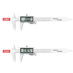 <span class=keywords><strong>Calibrador</strong></span> <span class=keywords><strong>Vernier</strong></span> de Alta Precisión de Grado Industrial con Precisión de 0.01 mm, <span class=keywords><strong>Calibrador</strong></span> Digital de Acero Inoxidable con Error de <span class=keywords><strong>0.001</strong></span> Pulgadas - Product Image 4