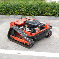 Livraison gratuite, tondeuse à gazon robotisée télécommandée tout-terrain homologuée CE EPA, avec lame à neige