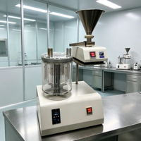 Diviseur d'échantillons rotatif automatique pour minéraux, sols, ciment, céréales, aliments, poudres pharmaceutiques