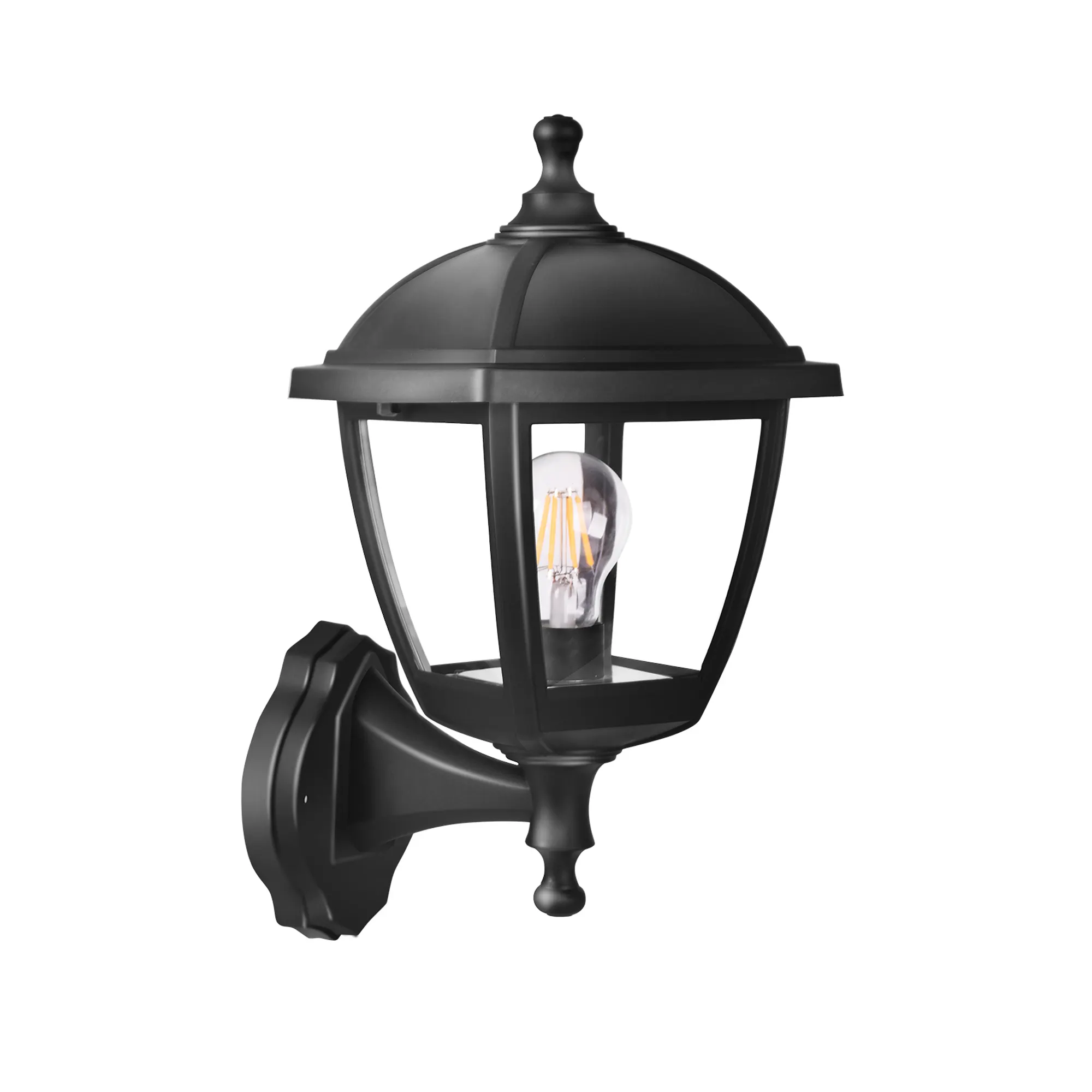 P416 Etl Goedkeuring Exterieur E27 Lamp Outdoor Plastic Materiaal Wandlamp Armaturen Voor Buitenmuur Verlichting