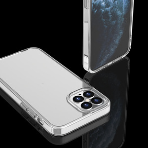 Funda Transparente para Teléfono Celular <span class=keywords><strong>de</strong></span> PC+TPU, Funda Protectora <span class=keywords><strong>de</strong></span> Cristal para Teléfono Celular, Personalizable al por Mayor, para <span class=keywords><strong>iPhone</strong></span> 11 12 13 14 15Pro Max - Product Image 5