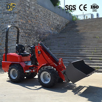 Chargeuse sur pneus articulée compacte professionnelle H180 4x4 avec moteur à couple élevé et temps de cycle rapide