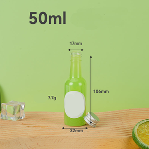 50ml 100ml 150ml Transparent <b>Plastic</b> Liquor Bottle with Screw <b>Cap</b> Leak Proof for Wine Juice Tea Beverage - Product Image 4
