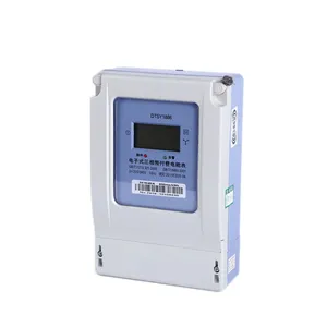 Medidor elétrico decorativo de gerenciamento unificado de água pré-pago com cartão IC, tampa magnética, eletricidade