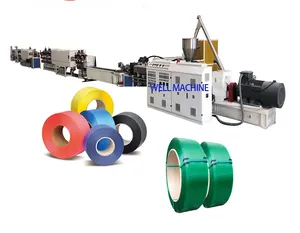 Enrouleur de sangles en PP à double station Dispositif d'enroulement/Machine de fabrication de sangles en plastique pour animaux de compagnie - Product Image 1