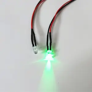 Lâmpada led de 3mm, luz piscante led, luz rgb, branco, vermelho, azul, verde, amarelo, 2v, 3v, cor, pisca-pisca, indicador