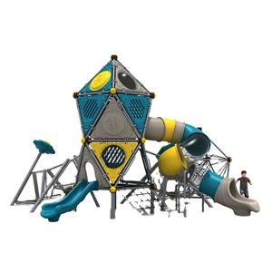 体育公园大型儿童攀爬网<span class=keywords><strong>S</strong></span>滑梯户外儿童游乐场设备 - Product Image 1