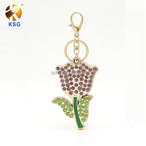 2026 Custom Cartoon Plastic Key Chain Keyring Key Ring Creative Car Keychains for Supermarket Gift