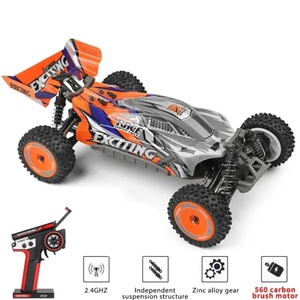 Coche de Control Remoto Original Wltoys 124010, 55KM/H, 4WD, Buggy de Carreras Profesional, Escala 1/12, Alta Velocidad, Derrape - Product Image 3