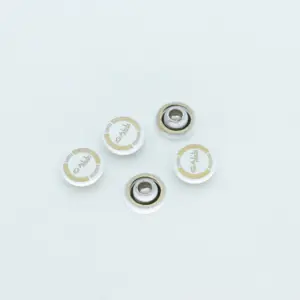 Custom made metal jeans denim logo color brass decorative buttons rivets studs for leather clothing jeans garment