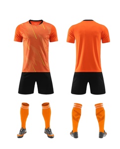 Ensemble de maillots de football à manches courtes, respirant, à séchage rapide, uniforme d'entraînement et de match pour enfants - Product Image 4