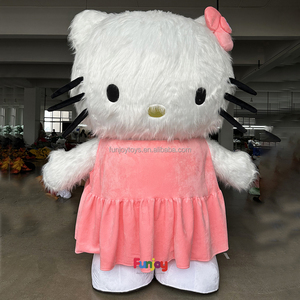Disfraz Popular <span class=keywords><strong>de</strong></span> Mascota Inflable <span class=keywords><strong>para</strong></span> Adulto del Personaje <span class=keywords><strong>de</strong></span> Dibujos Animados Kitty Cat <span class=keywords><strong>para</strong></span> Fiesta <span class=keywords><strong>de</strong></span> <span class=keywords><strong>Cumpleaños</strong></span> y Animación - Product Image 5