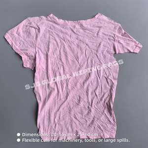 Trapos de Camiseta de Color Claro para Absorción de Agua y Aceite - 100% Algodón para Limpieza Industrial - Product Image 3