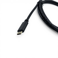 Câble d'imprimante et de scanner 1M USB C MÂLE vers USB B MÂLE coudé Noir PVC Standard, Câble de données USB multifonctionnel