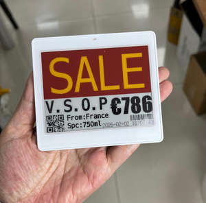 Kit de demostración inalámbrico ESL para almacén en el Reino Unido, etiqueta electrónica de precio con tinta electrónica, sistema de integración API de software seguro. - Product Image 1