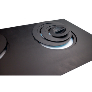 <span class=keywords><strong>Plaque</strong></span> de cuisson en fonte avec anneaux amovibles pour poêle à bois, four et barbecue - Product Image 4