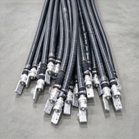 Câble refroidi à l'eau sur mesure avec placage en étain disponible, approvisionnement direct usine pour four à arc immergé
