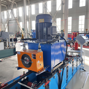 Máquina de Conformación de Rollos para Columnas de Estanterías de Supermercado de Alta Tecnología, Máquina para Fabricar Estantes Verticales de Acero y Aluminio - Product Image 5