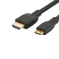 Cable Mini HDTV a HDTV de Alta Velocidad 4K, Macho a Macho, Longitud Personalizable, Doble Blindaje con Lámina Metálica, para HDTV, Monitor, Cámara