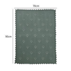 بطانية أطفال قابلة للتخصيص مصنوعة من القطن 100٪، لفافة تنفسية للرضع، غطاء سرير صيفي مخصص للمواليد الجدد - Product Image 6