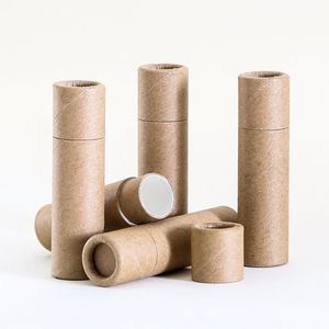 <b>Empty</b> Kraft Paper Jar Tube Essential Oil Bottle Packaging <b>Box</b> Paperboard Lip Balm Tubes <b>for</b> Tea Coffee Cosmetic Crafts <b>Box</b> - Product Image 5