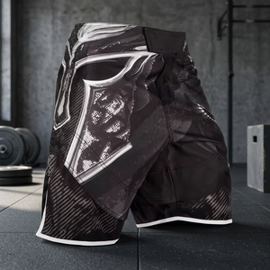 Pantalones Cortos de Compresión MMA al por Mayor, Spats de Grappling Sin Gi, Ropa Deportiva Duradera 100% Poliéster de Secado Rápido, Fabricante OEM - Product Image 3