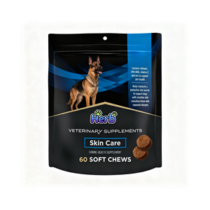 Golosinas Masticables de Colágeno de Marca Privada ODM/OEM para Perros, Golosinas Masticables Suaves, Buenas para la Salud de la Piel y el Apoyo Inmunitario - Product Image 1