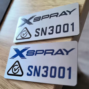 Placa de Identificación VIN Personalizada al por Mayor, Placa de Aluminio con Impresión de Número de Serie de Repuesto para Remolques y Camiones - Product Image 4
