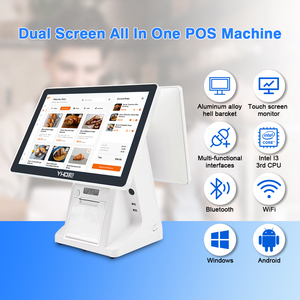 15.6 inch màn hình cảm ứng tiền mặt đăng ký được xây dựng trong 80 mét Máy <span class=keywords><strong>in</strong></span> <span class=keywords><strong>POS</strong></span> máy với 11.6/14/15.6 inch khách hàng hiển thị tùy chọn - Product Image 3