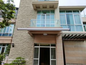 Tissu espagnol imperméable, résistant à la pluie et aux UV avec auvents à cassette LED complets - Product Image 3