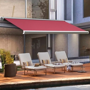 Auvent rétractable avec télécommande automatique <span class=keywords><strong>2m</strong></span> x 1.5m Auvent motorisé pour balcon terrasse pare-soleil Auvent anti-pluie - Product Image 2
