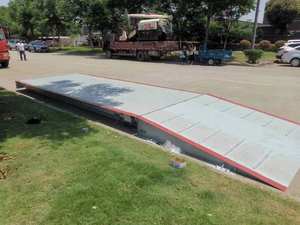 Yescle 20t 2.<span class=keywords><strong>5</strong></span>*<span class=keywords><strong>5</strong></span> मीटर इलेक्ट्रॉनिक वेटब्रिज ट्रक स्केल और वजन पैमाने - Product Image 5