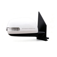Espejo Lateral Plegable Eléctrico de 7 Pines para Toyota RAV4 2008-2013, Espejo Retrovisor Ajustable con Luz Indicadora de Señal de Giro